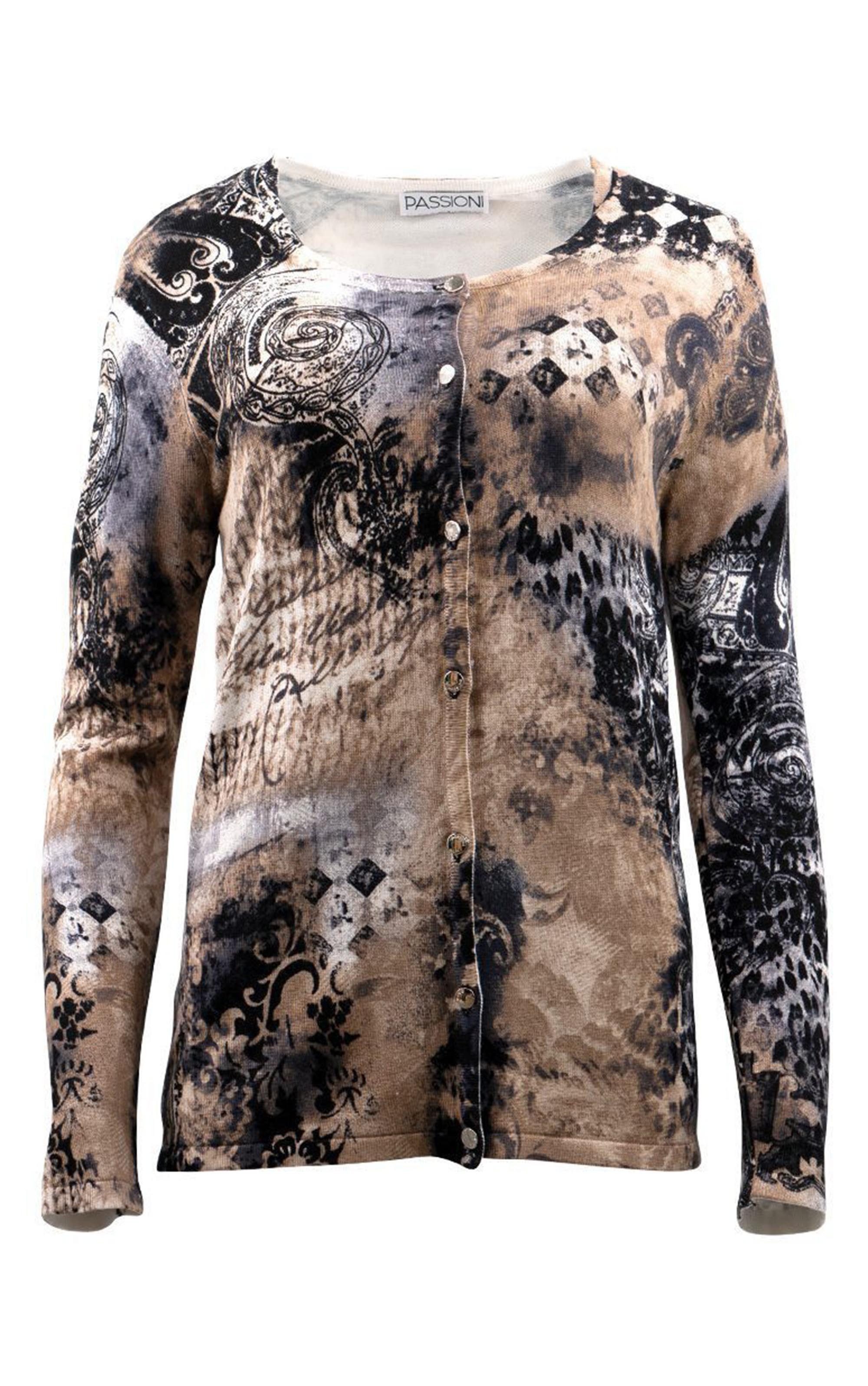 Passioni 2-in-1-Pullover Twinset mit Paisley Patch günstig online kaufen