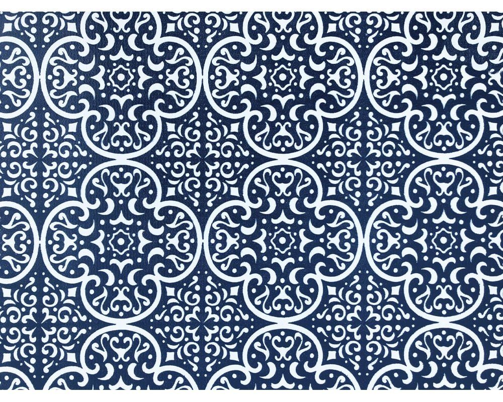 Fußmatte SOFT VINTAGE Bodenbelag Orient Polyester dunkelblau 65x100 cm, matches21 HOME & HOBBY, rechteckig, Höhe: 2.2 mm