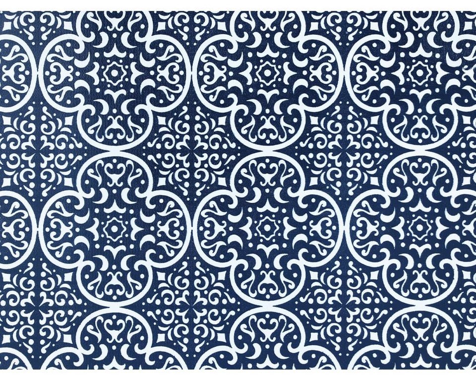 Vinyl-Läufer SOFT VINTAGE Bodenbelag Orient Polyester dunkelblau 65x100 cm,  matches21 HOME & HOBBY, rechteckig, Höhe: 2.2 mm