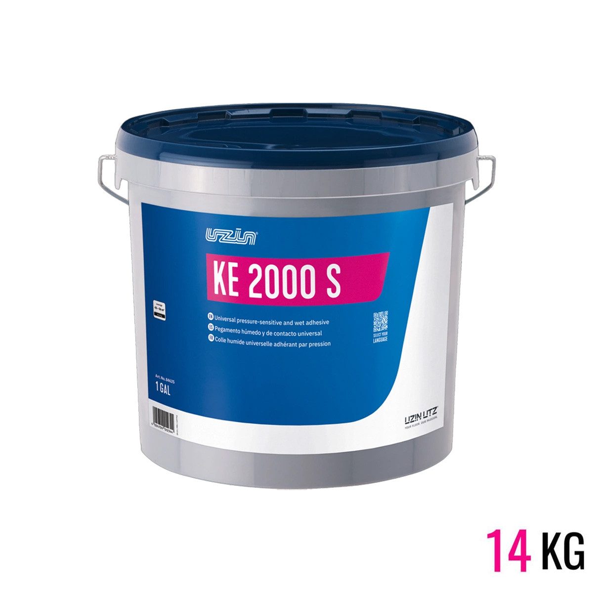Uzin Montagekleber UZIN KE 2000S Universal-Nass- Haftklebstoff KLEBER für Vinyl PVC 6 kg