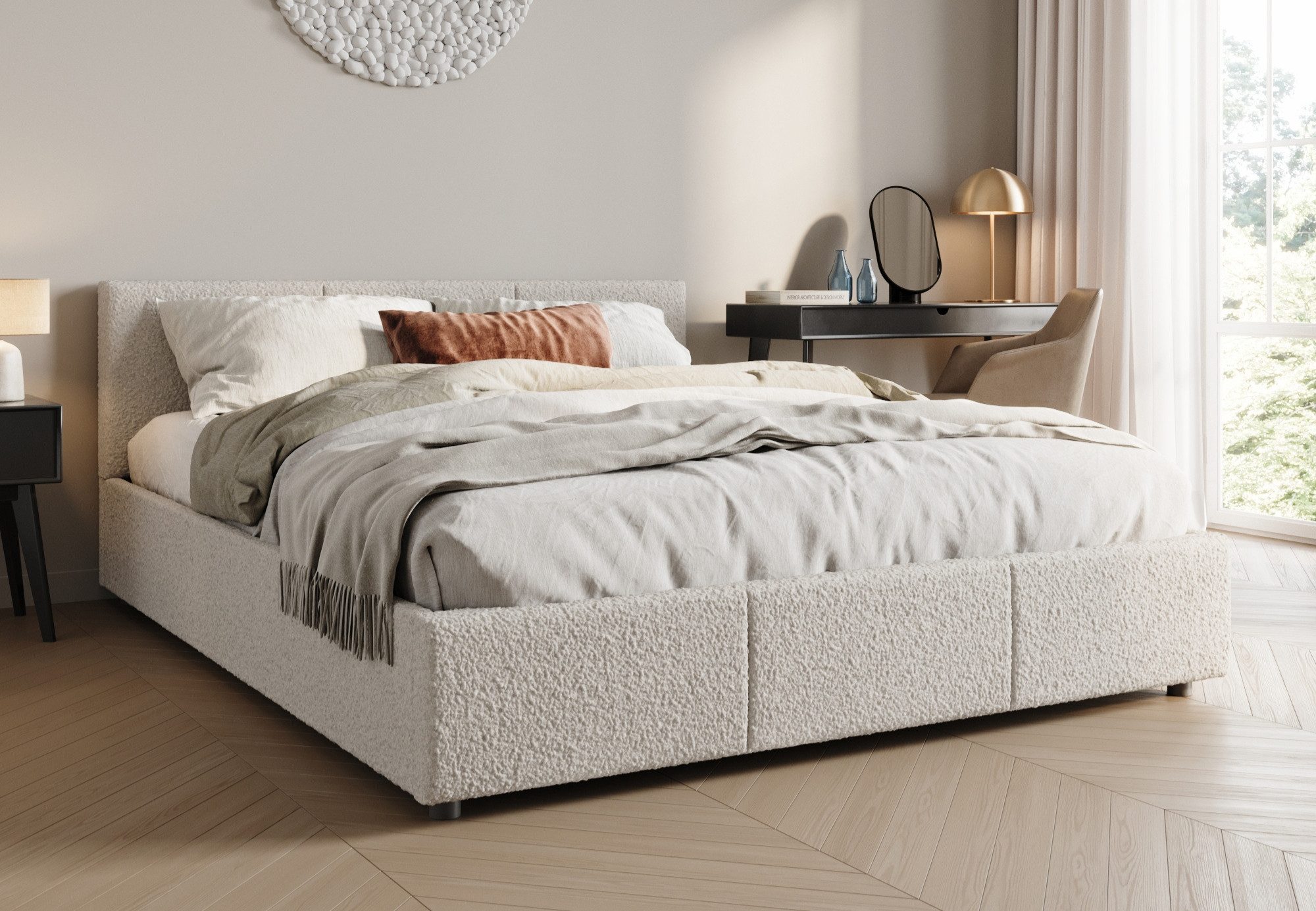 Home Collective Polsterbett Bett 140x200/160x200 Doppelbett günstig online kaufen