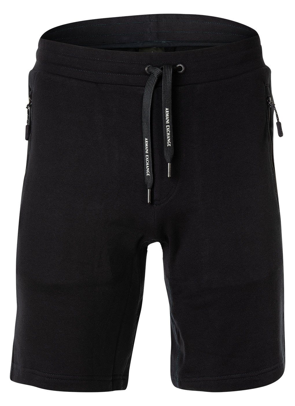 Jogginghose Sweatshorts ARMANI EXCHANGE Loungewear Marine Pants, - Herren kurz