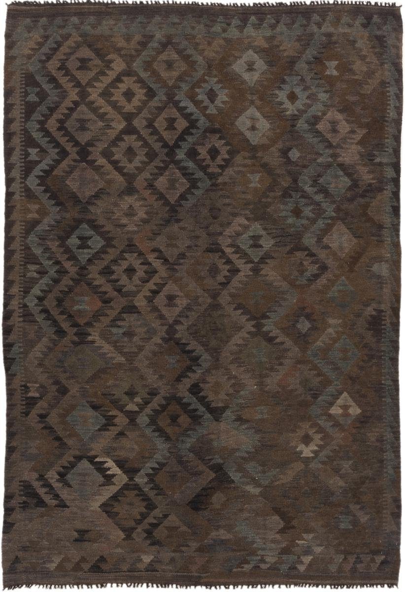 Orientteppich Kelim Afghan Heritage 189x279 Handgewebter Moderner Orientteppich, Nain Trading, rechteckig, Höhe: 3 mm