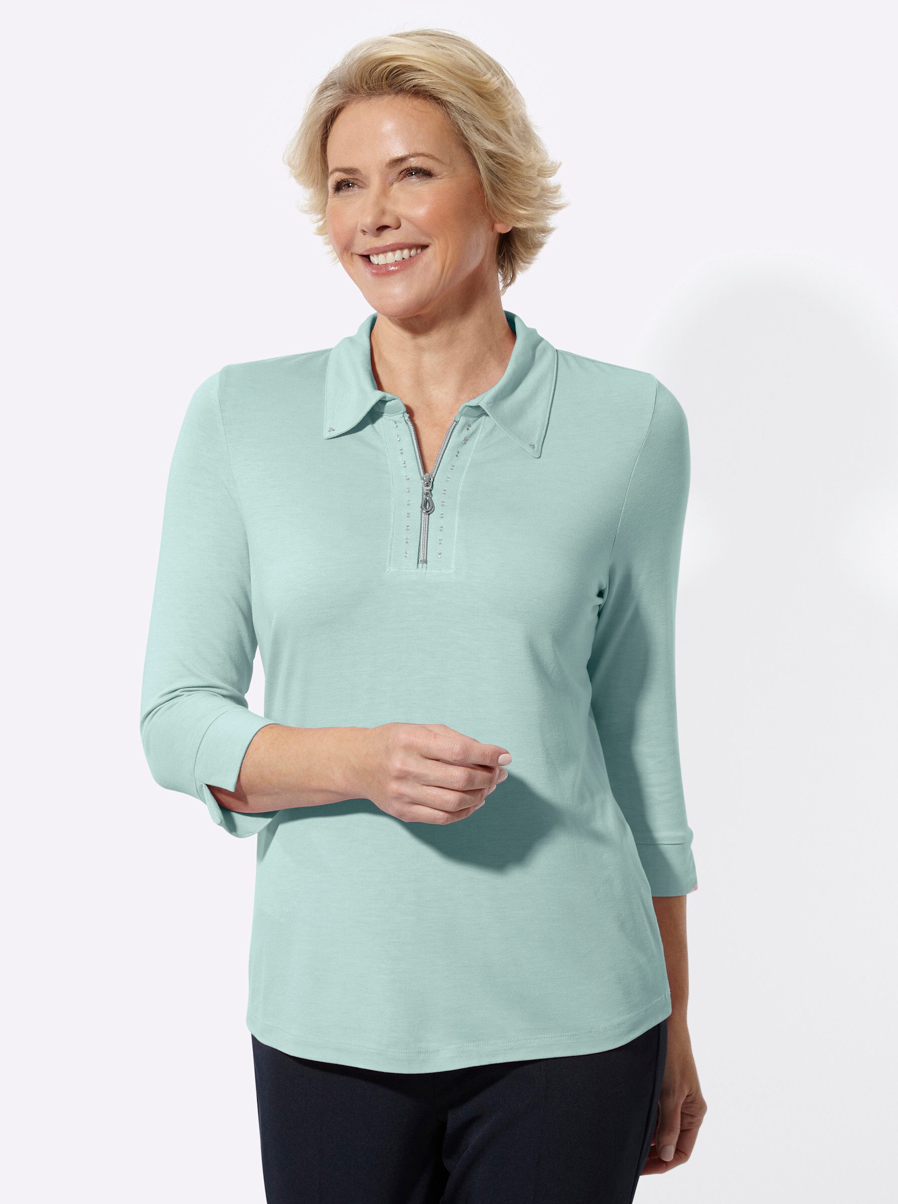 Witt T-Shirt Poloshirt 3/4-Arm