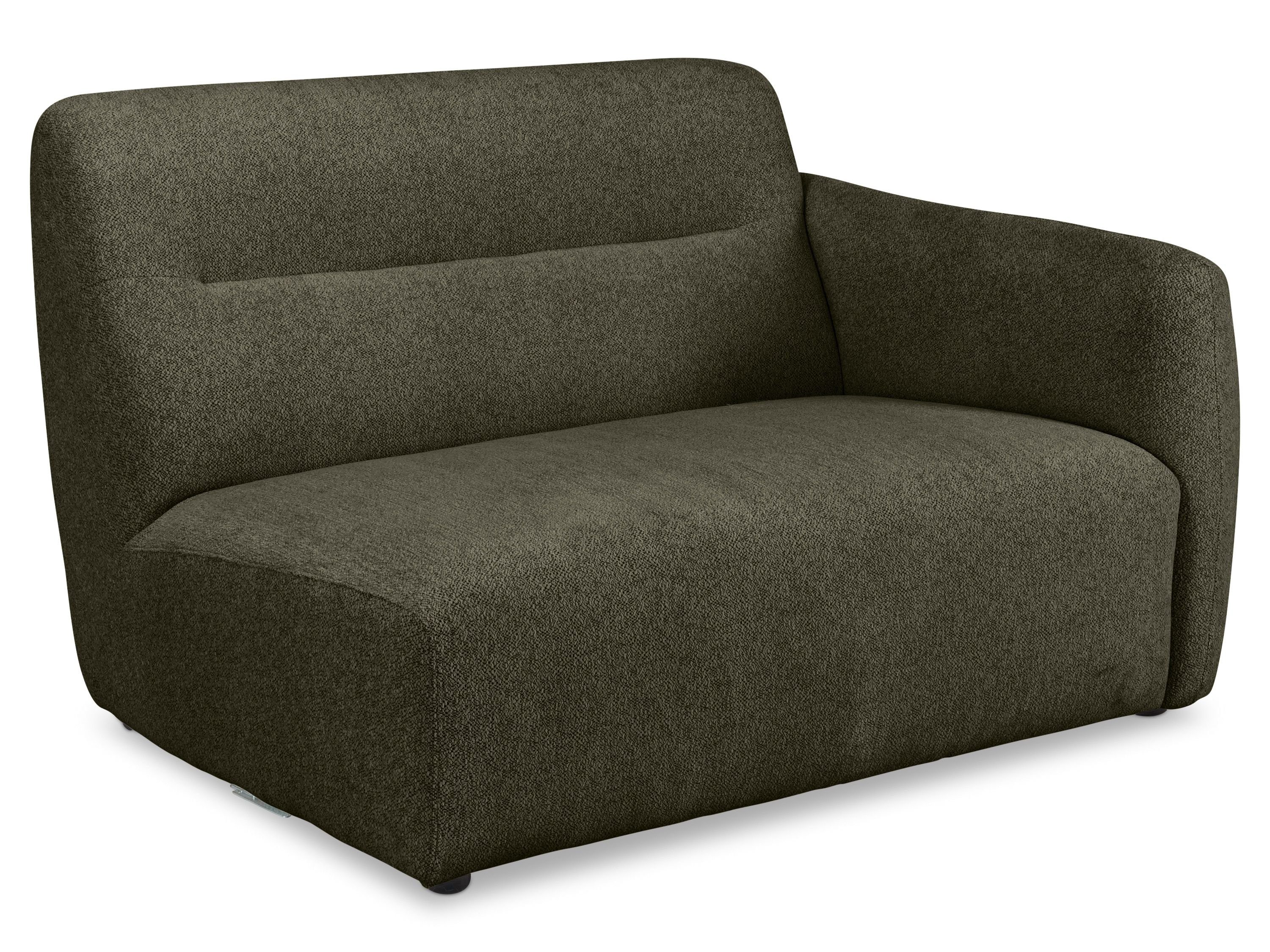 SANSIBAR Living Sofa Sitzelement, Sitzelement SANSIBAR ESBERG (BHT 132x84x100 cm) BHT 132x84x100 cm OLIV
