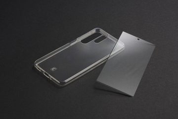 Cellularline Handyhülle Protection Kit für Samsung Galaxy S24 Ultra, Handycover Backcover Schutzglas Handyschutzhülle Rundumschutz 360 Grad