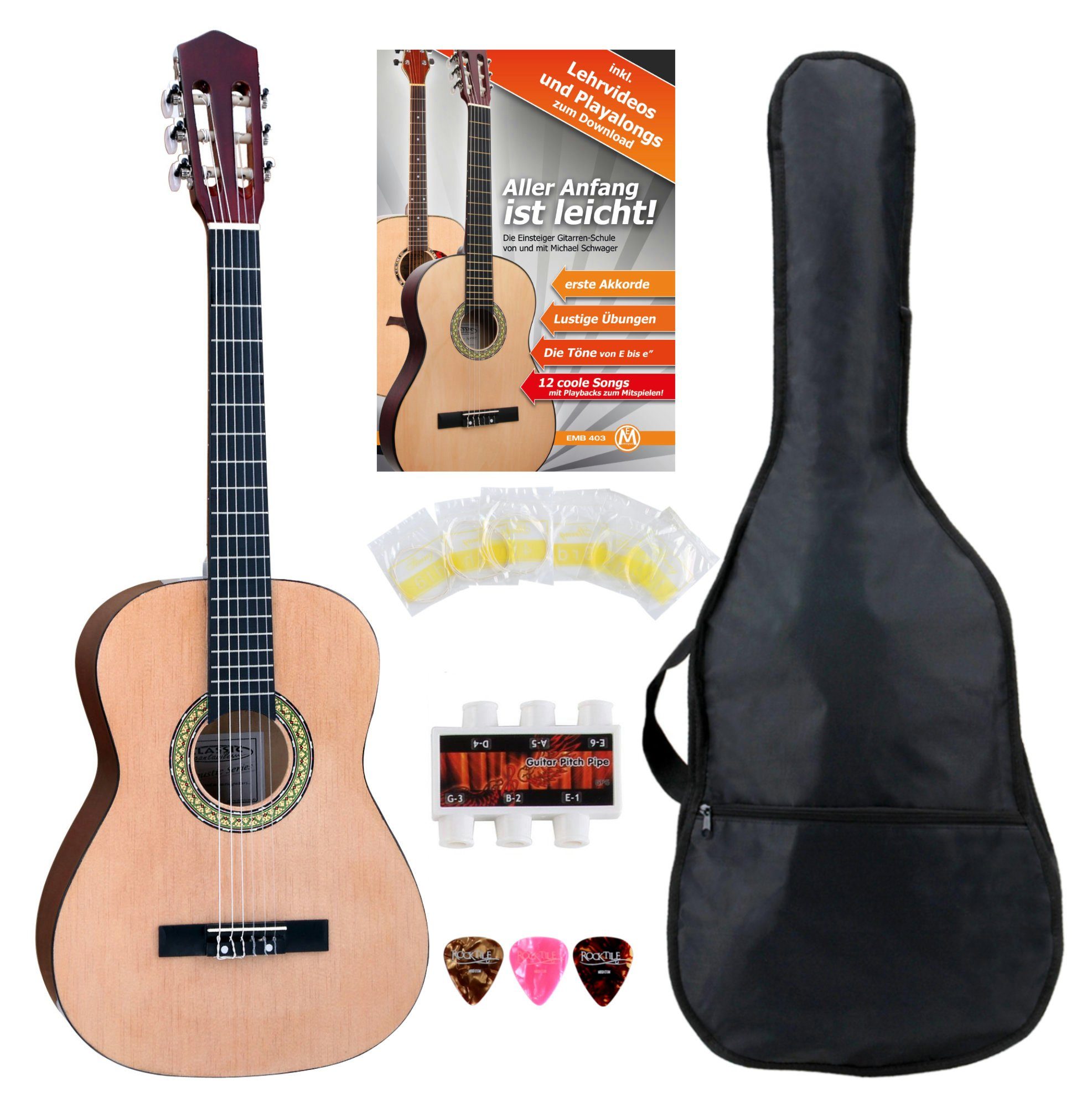 Konzertgitarre AS-861 Klassikgitarre