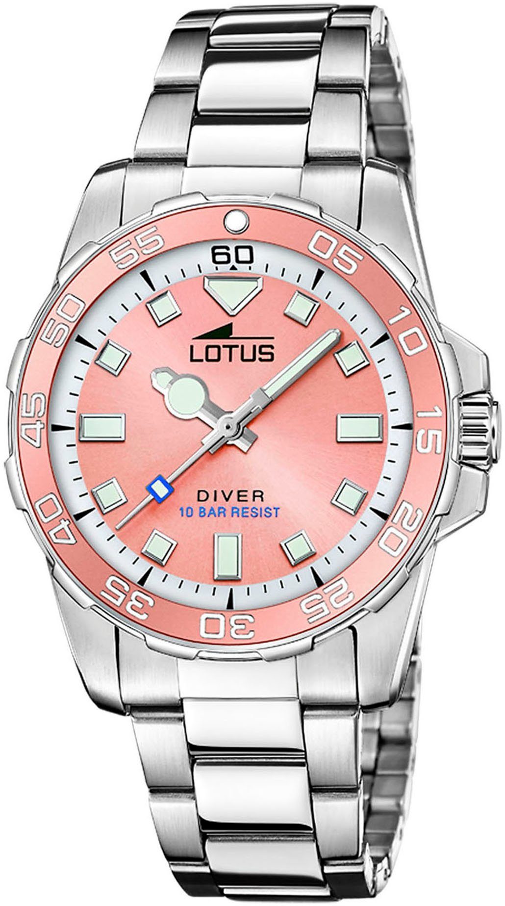 Lotus Quarzuhr 18937/4, Armbanduhr, Damenuhr, Edelstahlarmband, günstig online kaufen