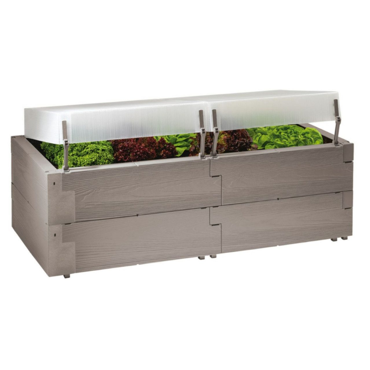 Juwel Hochbeet Gardenstar Hochbeet Woody Set 130 x 60 x 52 cm