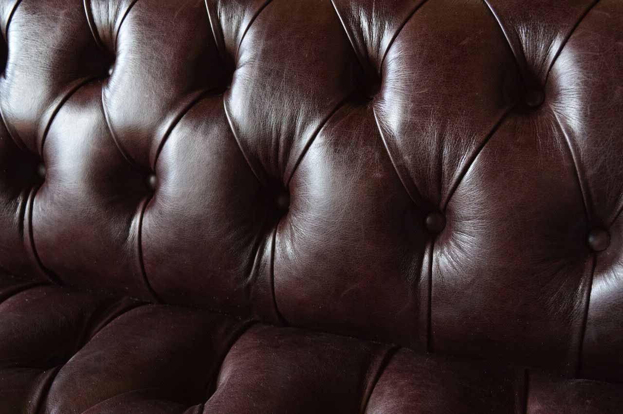 Chesterfield-Sofa, Chesterfield 4 Klassisch JVmoebel Wohnzimmer Sitzer Sofas Sofa Leder