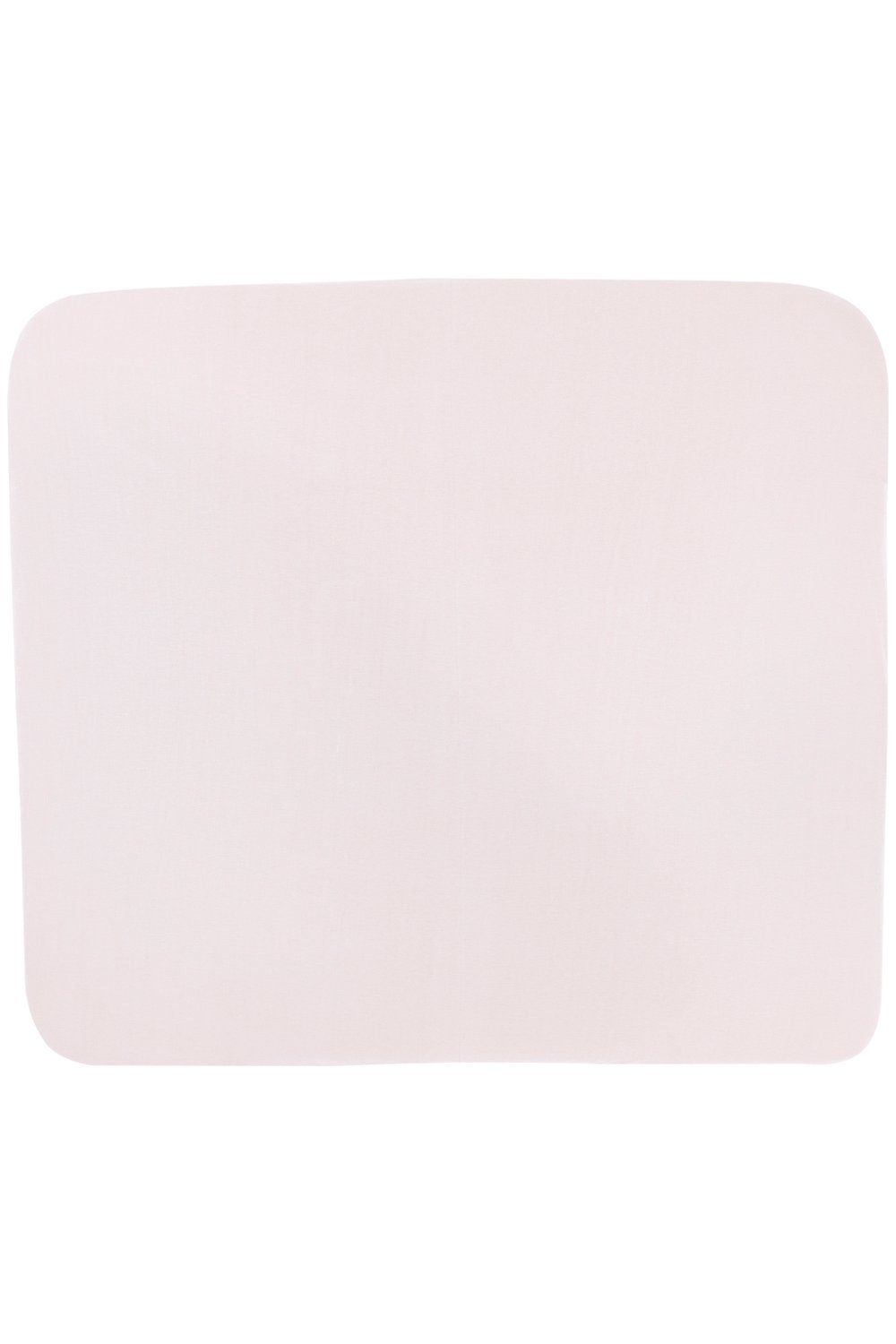 Meyco Baby Wickelauflagenbezug Uni 85x75cm Pink (1-tlg), Light