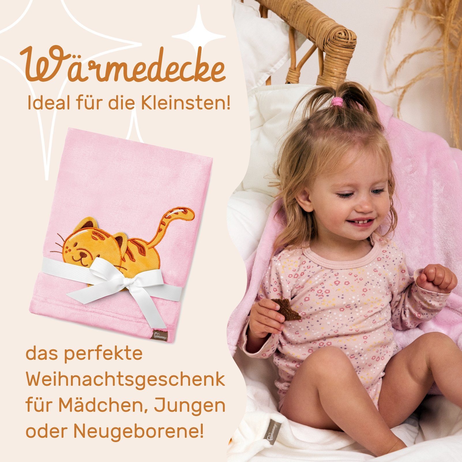 Wohndecke Warme Kuscheldecke Babydecke Blanket Baby günstig online kaufen