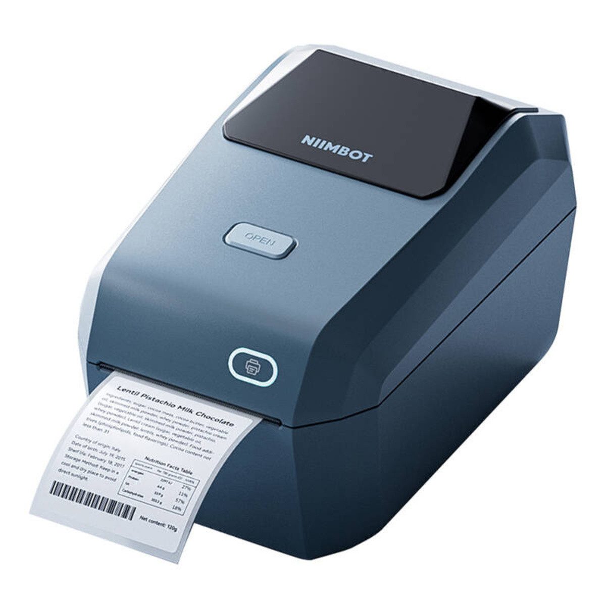 NIIMBOT Niimbot K3W Tragbarer Etikettendrucker Bluetooth Blau Mini-Drucker