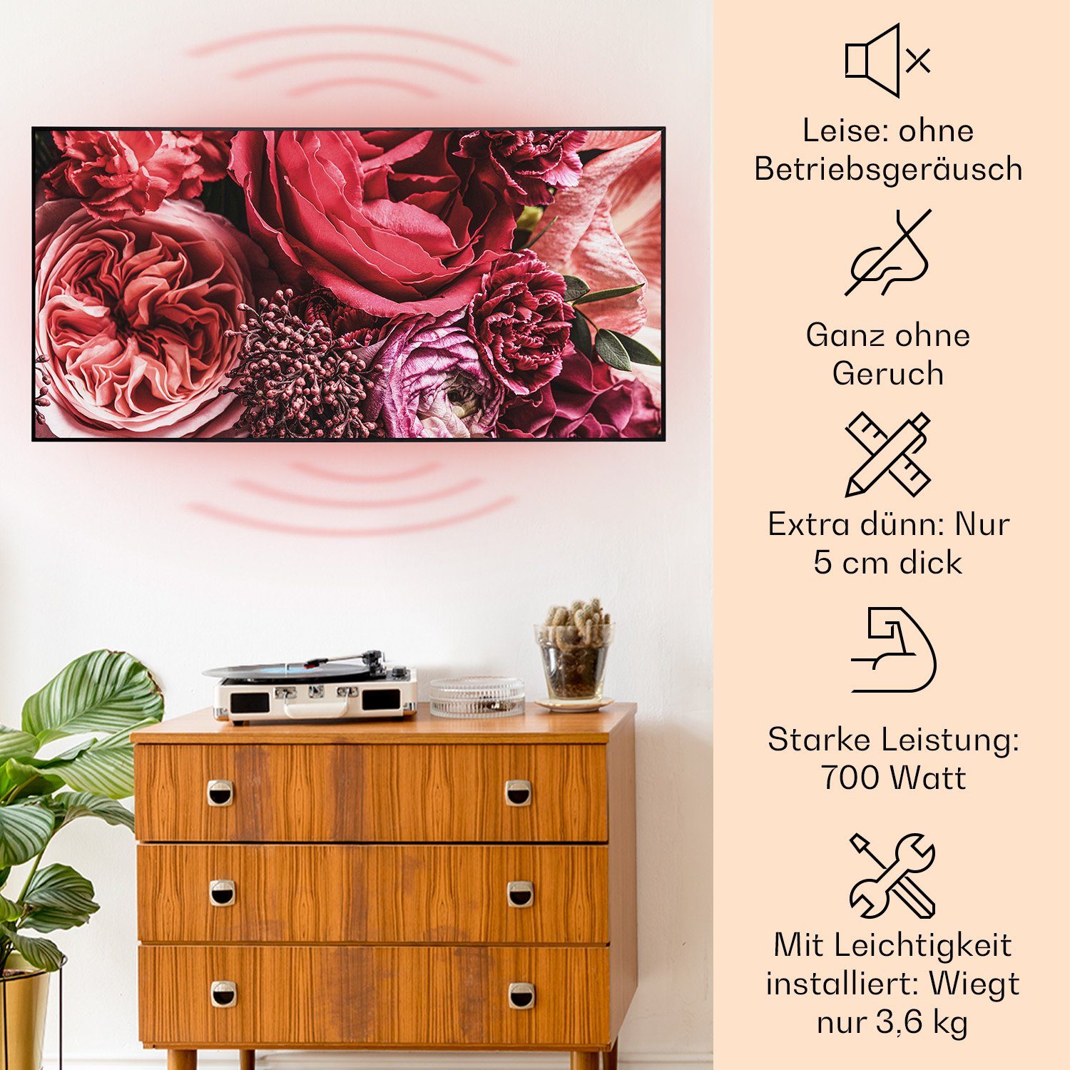 Klarstein Heizkörper Wonderwall Air Art Smart günstig online kaufen