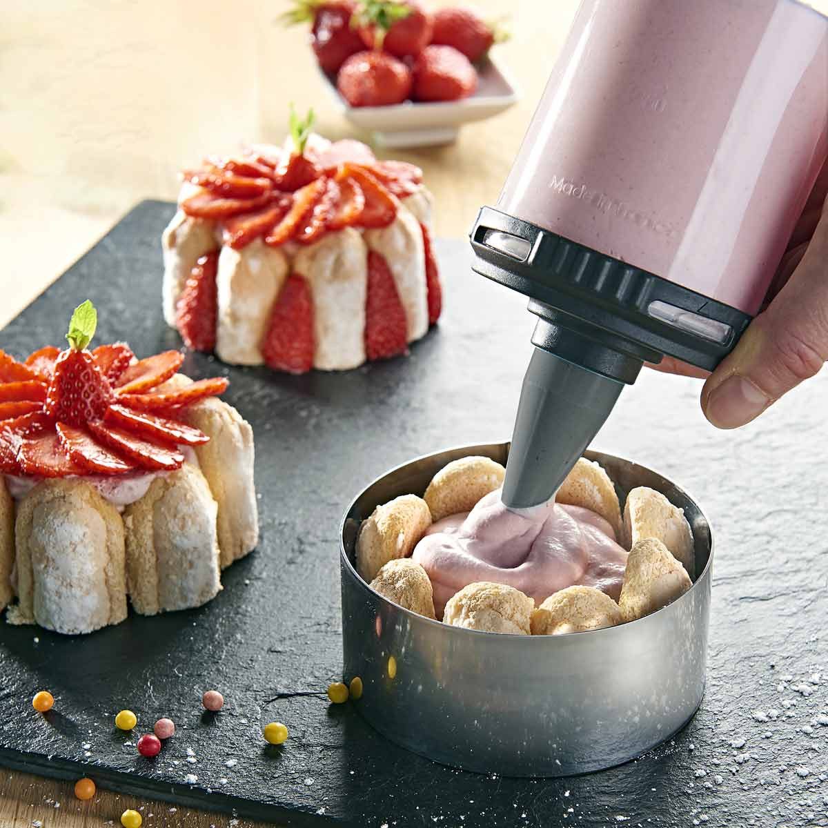 de Buyer Feindosierspritze Le Tube, Tüllen-Set Kreativ 6-teilig - Tritan