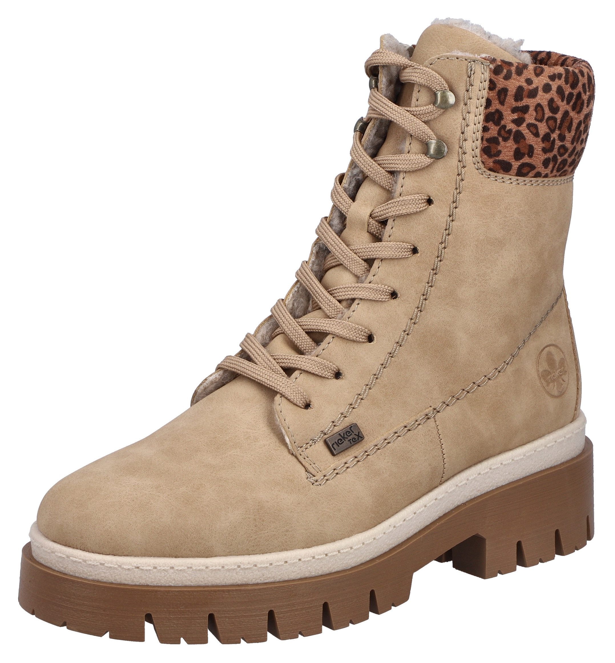 Rieker Winterstiefelette Plateauboots, Schnürboots mit wasserabweisender günstig online kaufen