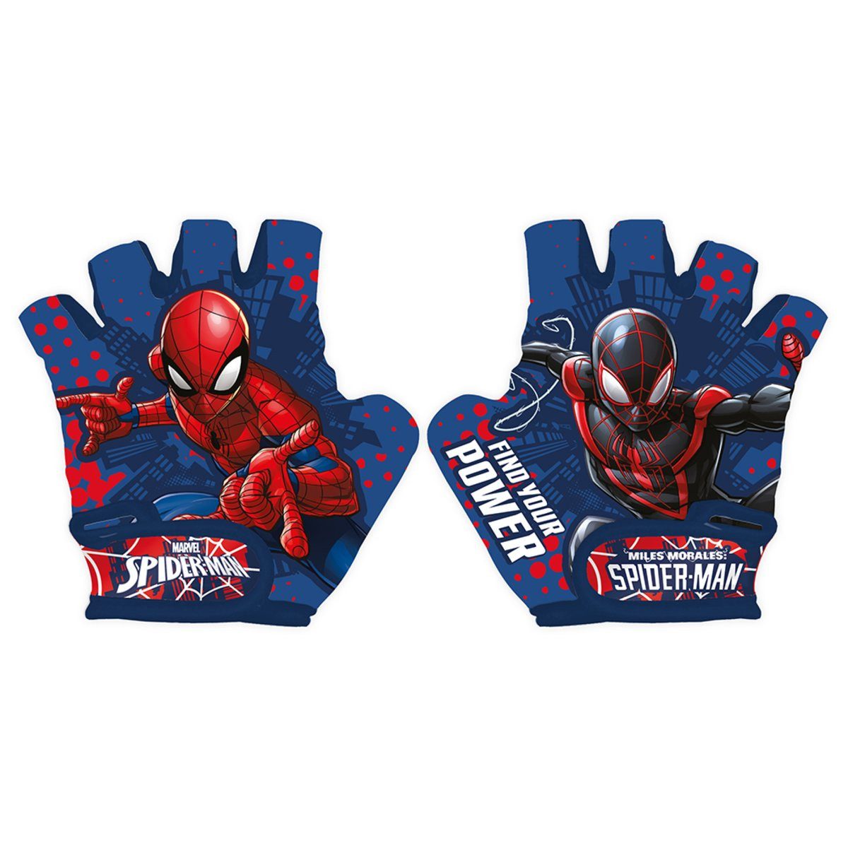 Spiderman Fahrradhandschuhe Spider-Man Kinder-Fahrradhandschuhe 15 cm