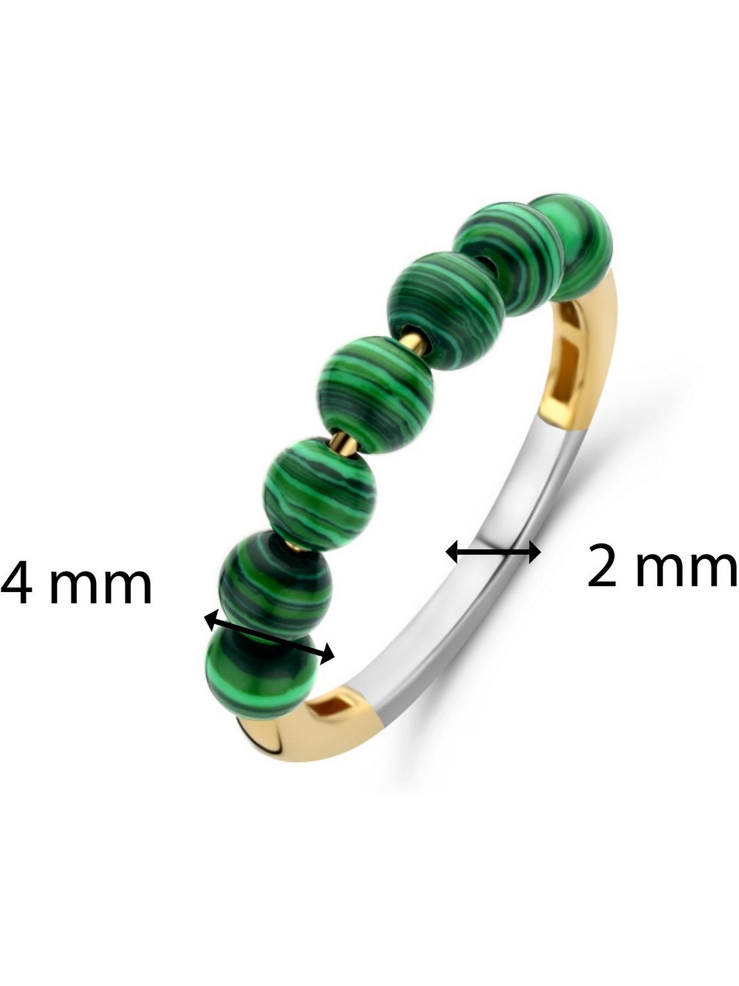 TI SENTO - Milano Fingerring, Malachit