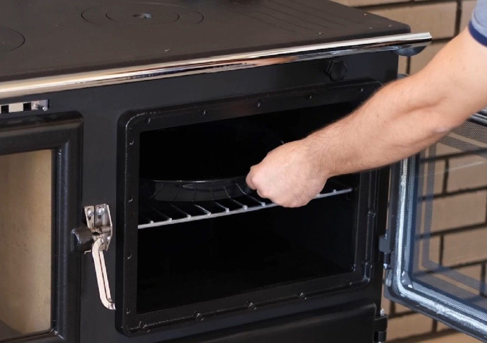 Caliskan Festbrennstoffherd Holzherd Modell 214, 6,42 kW