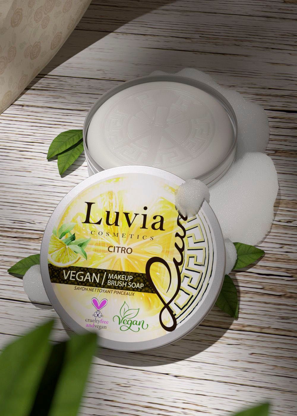 Cosmetics Brush The (vegan) Essential Soap Luvia Pinselseife