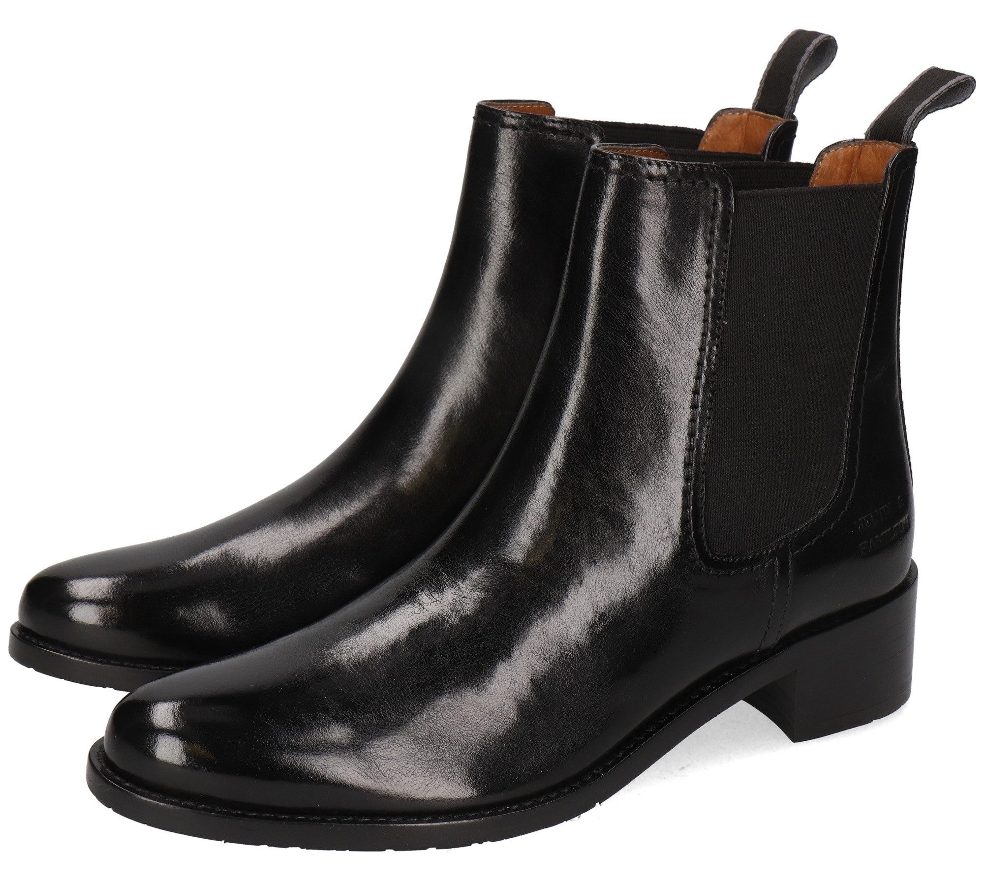 Melvin & Hamilton Kaya 1 vegetabil gegerbt Stiefelette Chelseaboot, Kurzstiefel, Boot mit Lederinnenausstattung