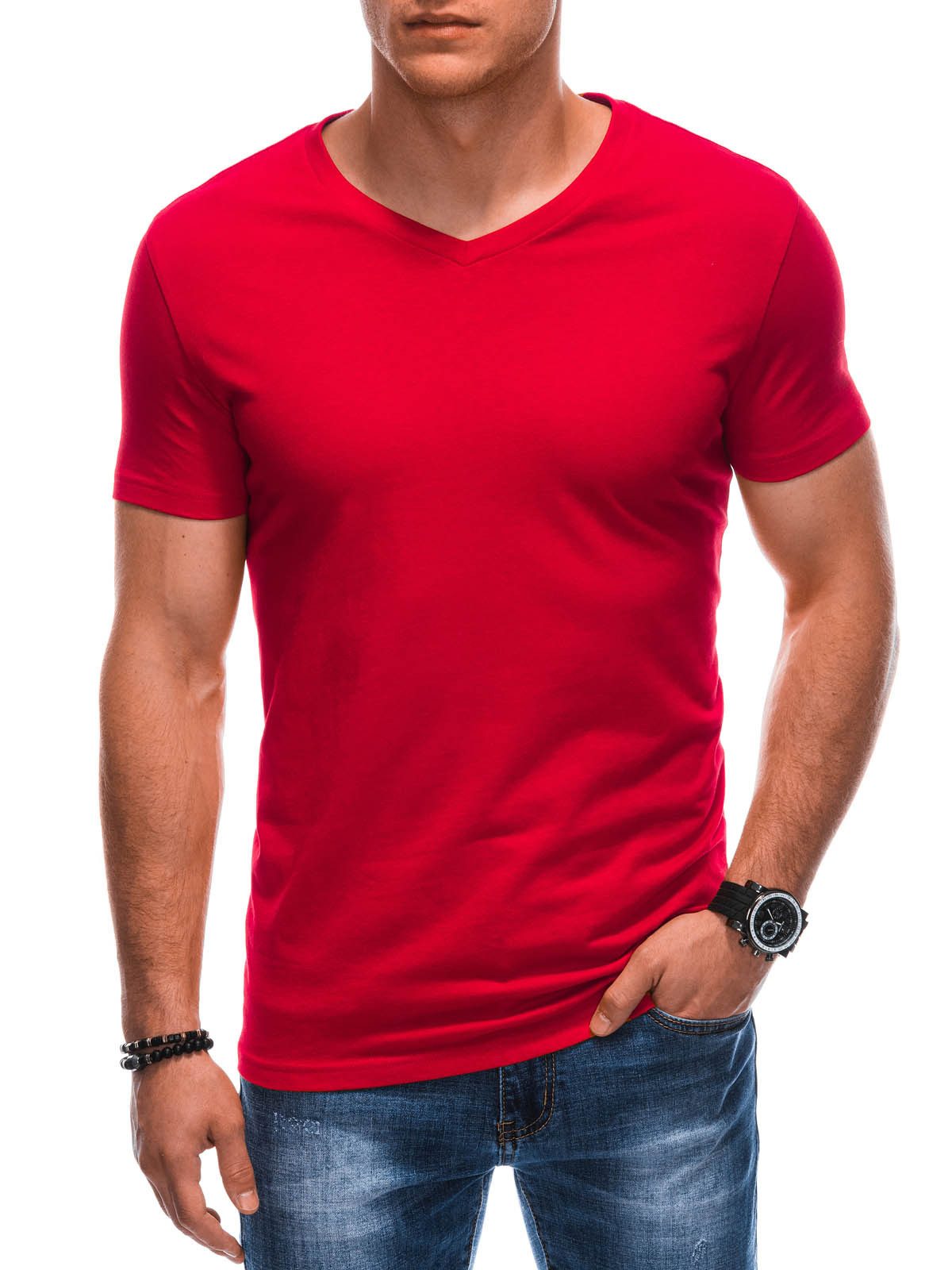 Edoti T-Shirt klassisches Herren-T-Shirt günstig online kaufen