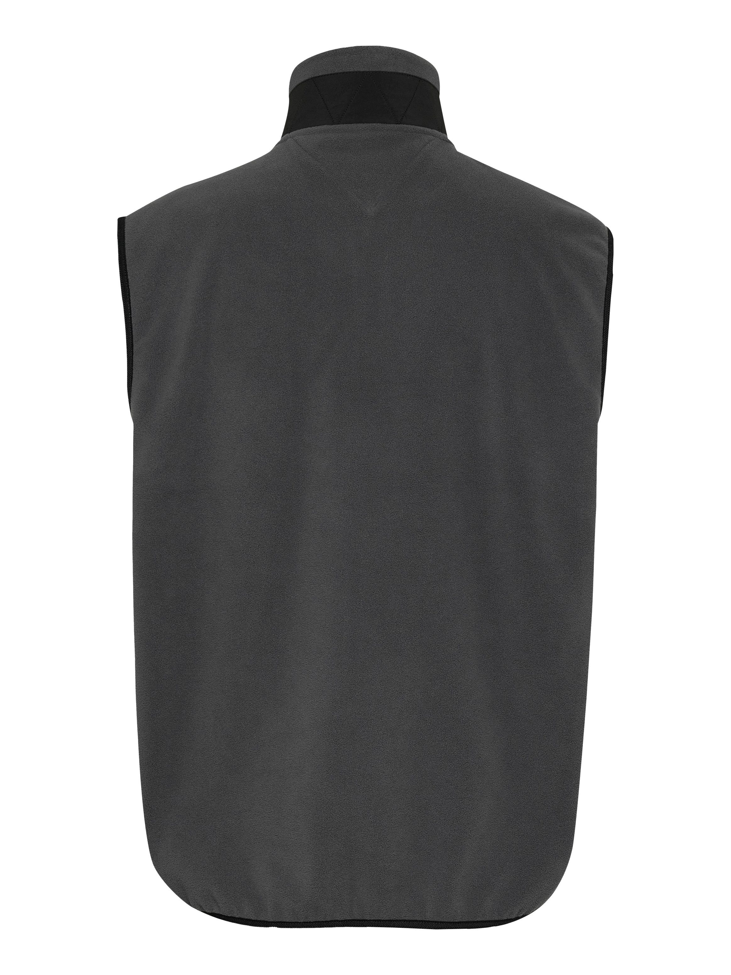 Tommy Jeans Plus Fleeceweste TJM POLAR FLEECE VEST EXT Große Größen, mit kontrastfarbenen Details