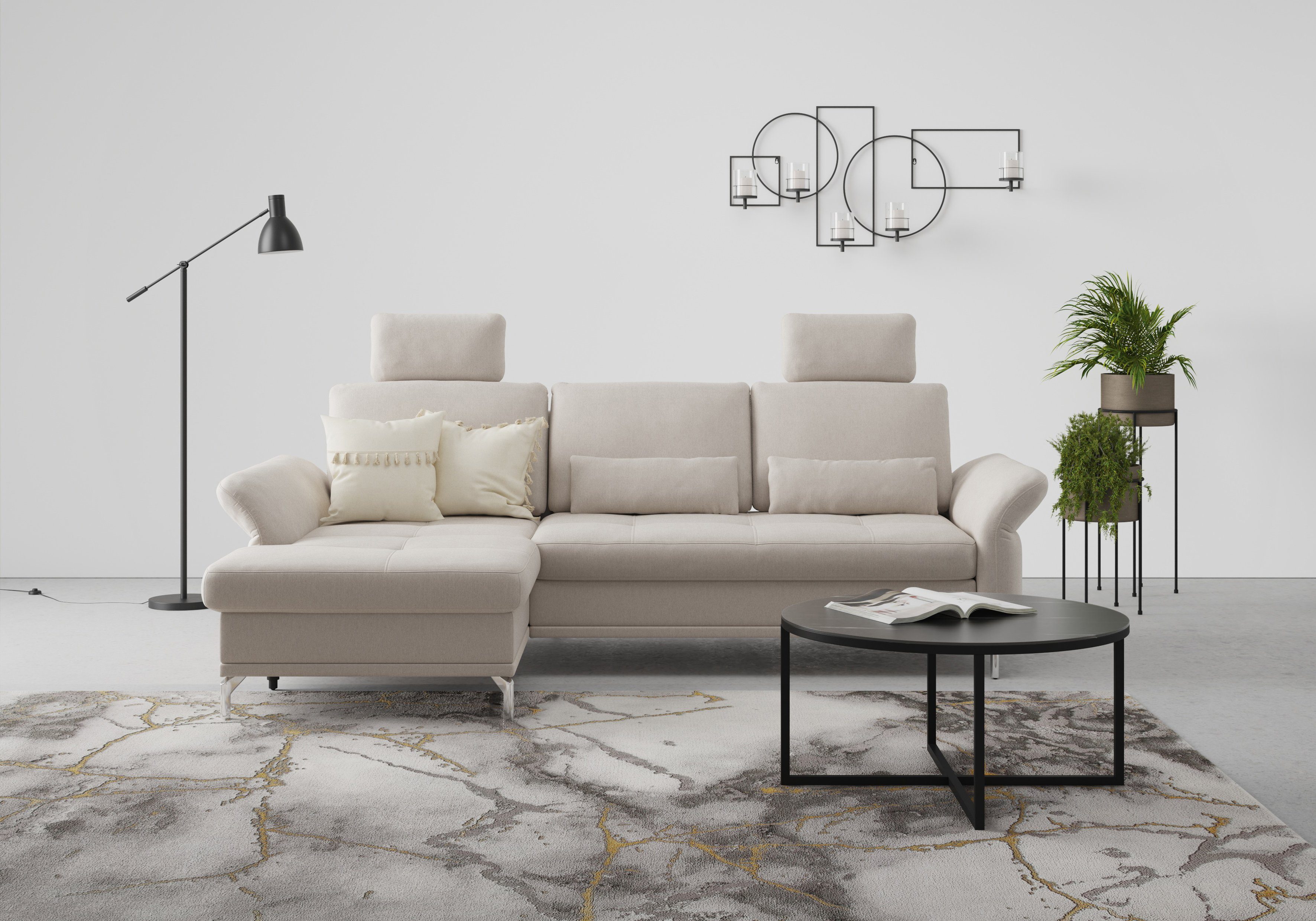 INOSIGN Ecksofa Palm Beach L-Form, Federkern, günstig online kaufen