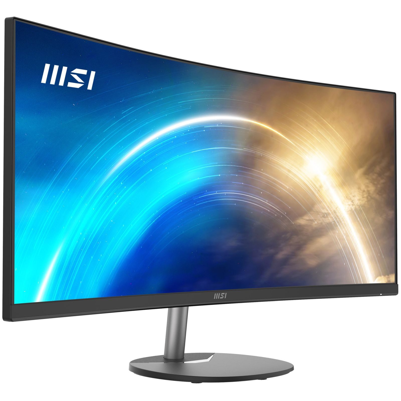 MSI Pro MP341CQ 86,4 cm (34) 3440 x 1440 Pixel UltraWide Quad HD Schw... TFT-Monitor (3440 x 1440 px, UltraWide Quad HD, 4 ms Reaktionszeit, 100 Hz, VA, Curved, Adaptive-Sync, Lautsprecher, FreeSync, Kopfhörerbuchse)