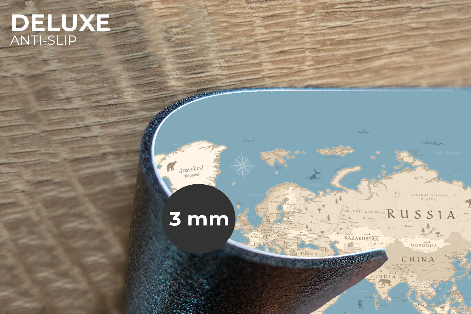 MuchoWow Platzset Weltkarte - Ozean - günstig online kaufen