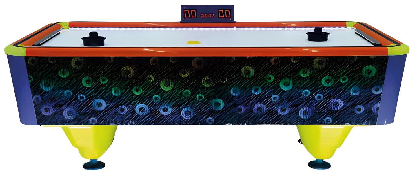 Xlmoebel Gamingtisch Tischhockey Spieltisch mit robuster Oberfläche und präzisen Pucks (Airhockey), Präzise Pucks