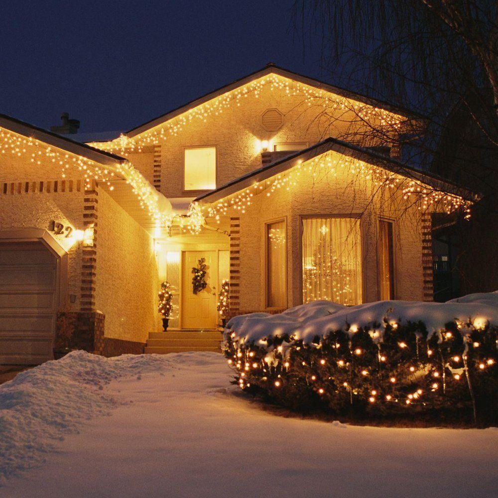 Salcar LED-Lichterkette 10m/15m/23m LED Lichterkette Außen Spritzwassergeschützt – Bild 5 von 5