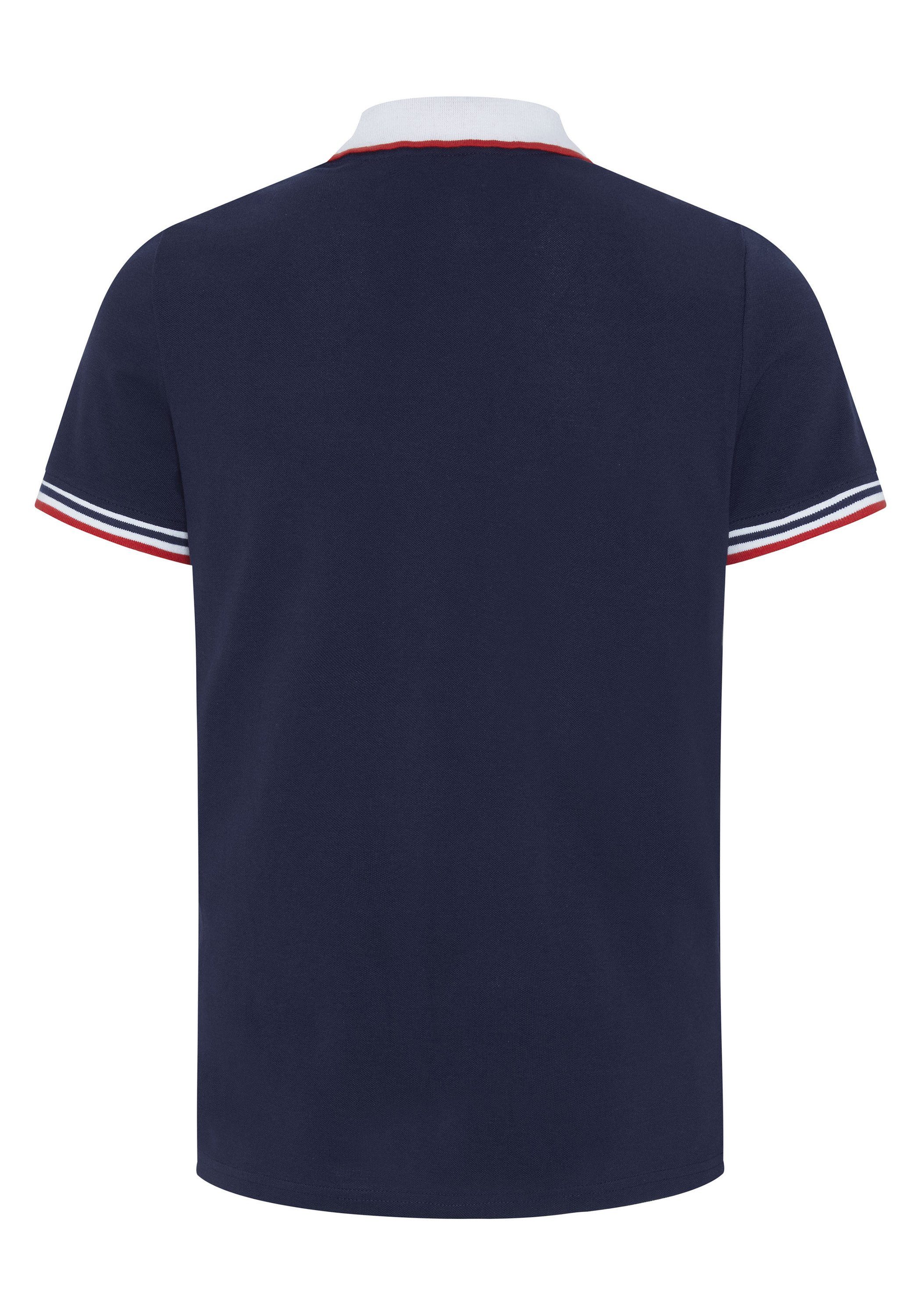 Polo Sylt Poloshirt mit Kontrast-Akzenten günstig online kaufen