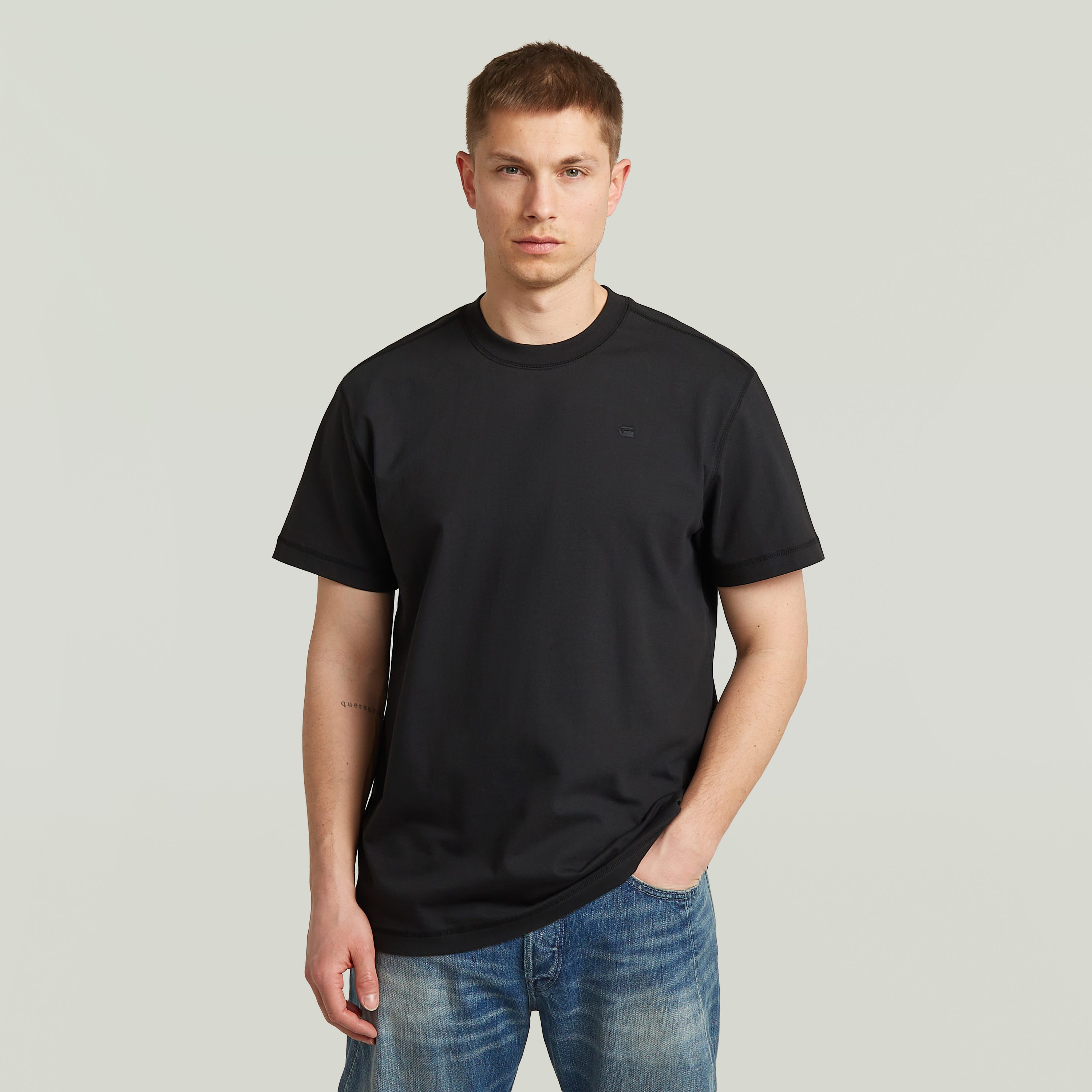 G-STAR T-Shirt Unit r t ss mit Rundhals, Baumwolle