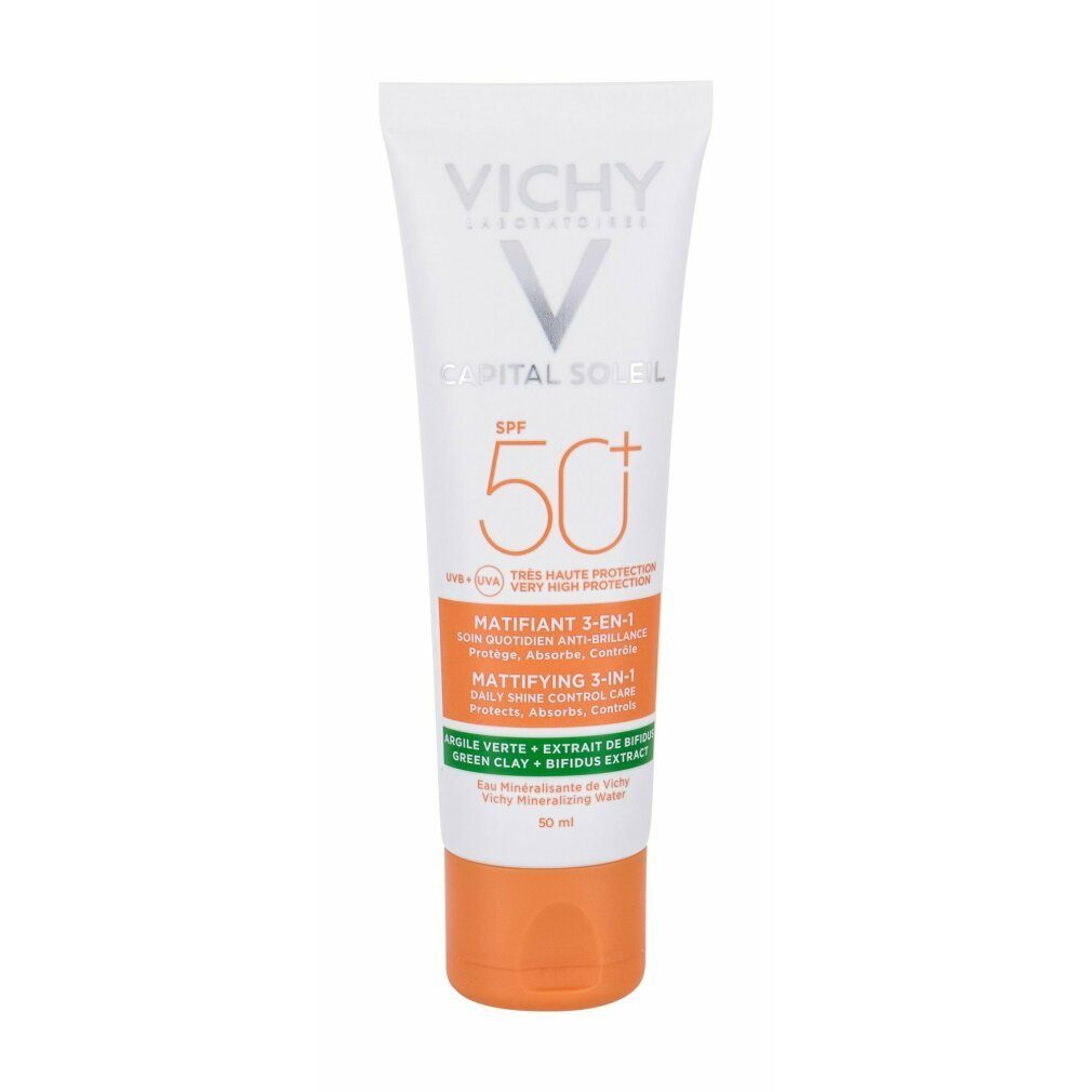 Vichy Sonnenschutzpflege CAPITAL SOLEIL matifiant 3-en-1 SPF50+ 50 ml