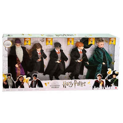 Mattel® Anziehpuppe »Mattel HJJ89 - Harry Potter - Wizarding World - Sammelfiguren, 5er-Pack«