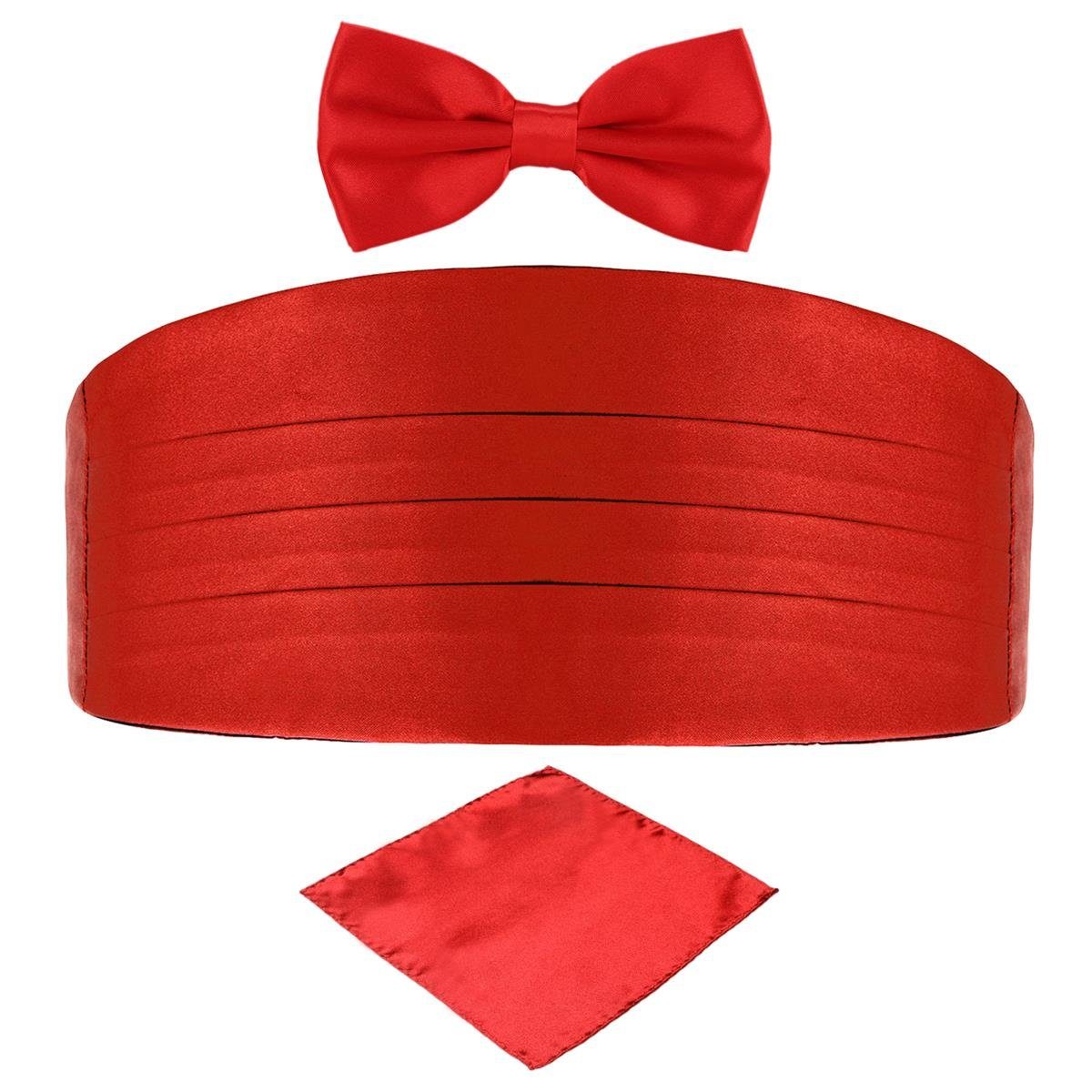 DonDon Kummerbund 3er Set Kummerbund Fliege günstig online kaufen