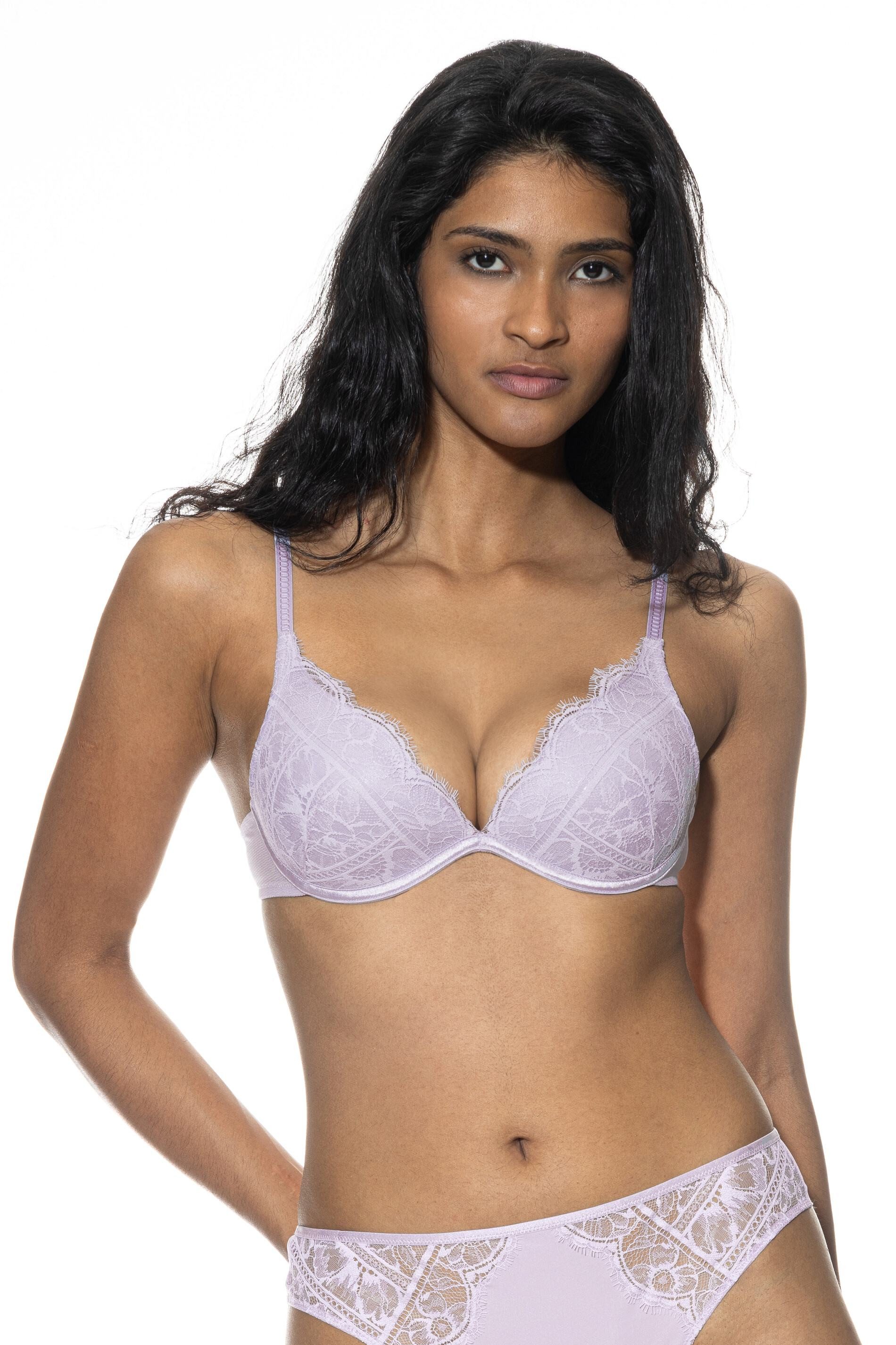 Mey Push-up-BH Mey Push-UP BH 74306 Violet Cake (1 Stück, 1-tlg., 1 Stück) luxuriöser Glanz