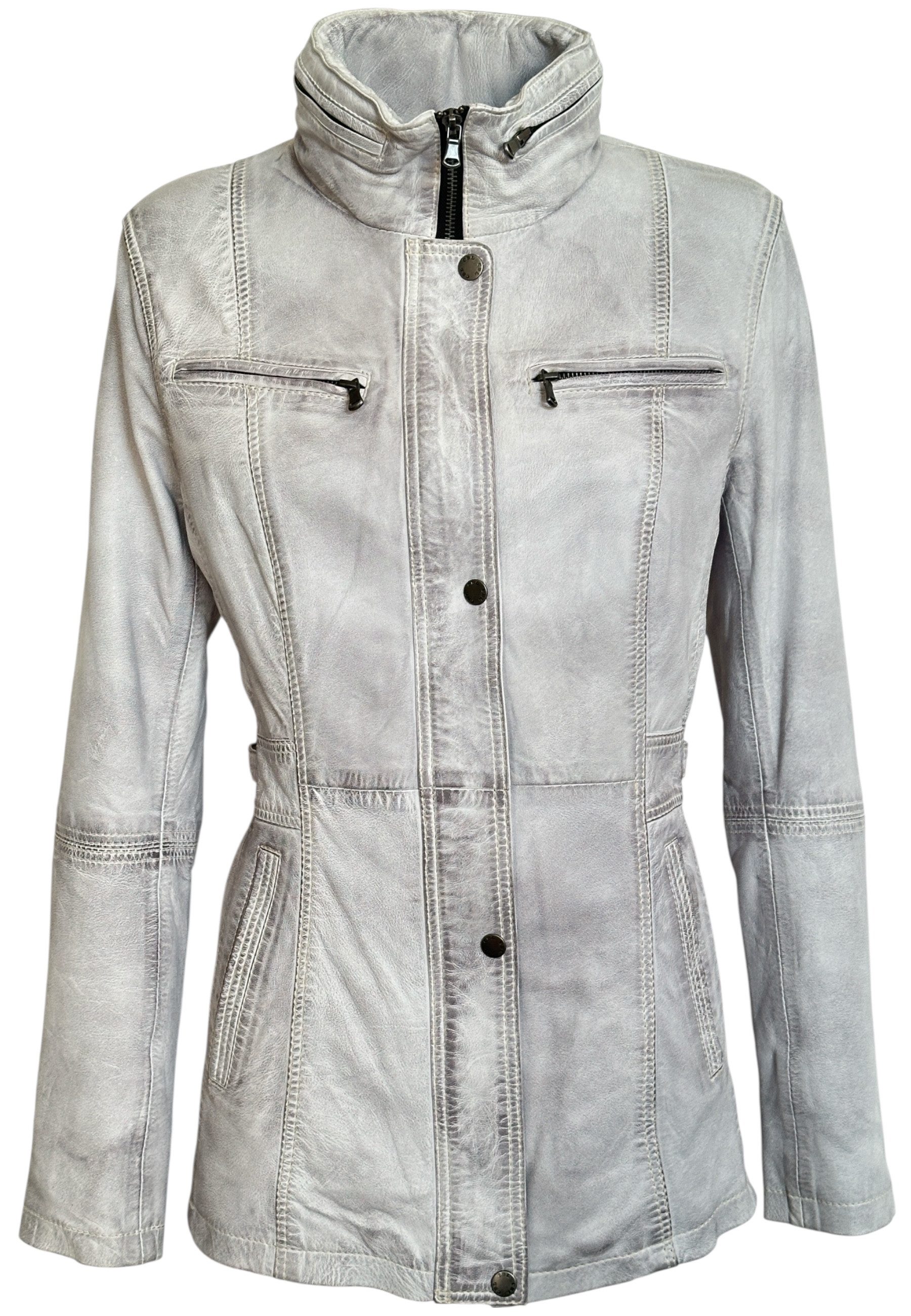 CBL Lederjacke MQ-45515 mit reißverschlusstaschen