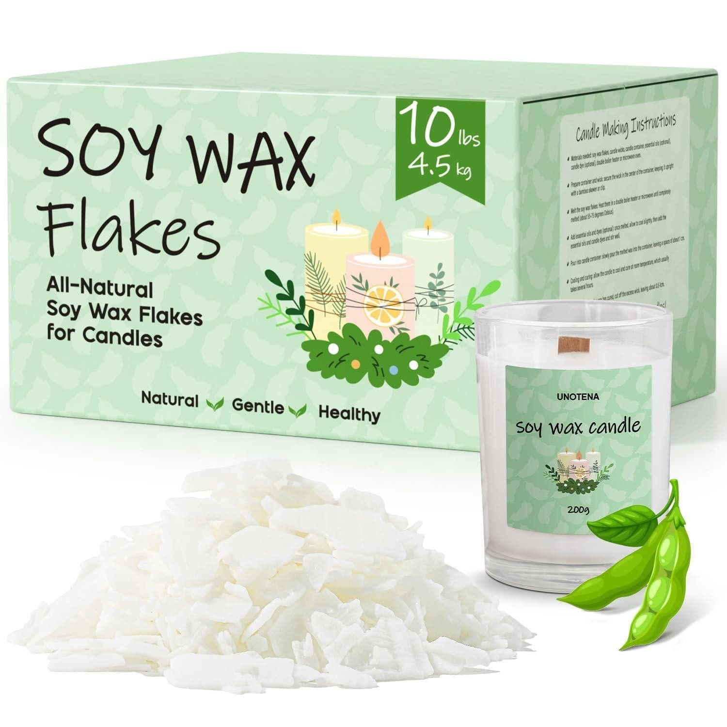LuxusKollektion Duftkerze Sojawachs Flocken 4.5KG Natürliches Öko