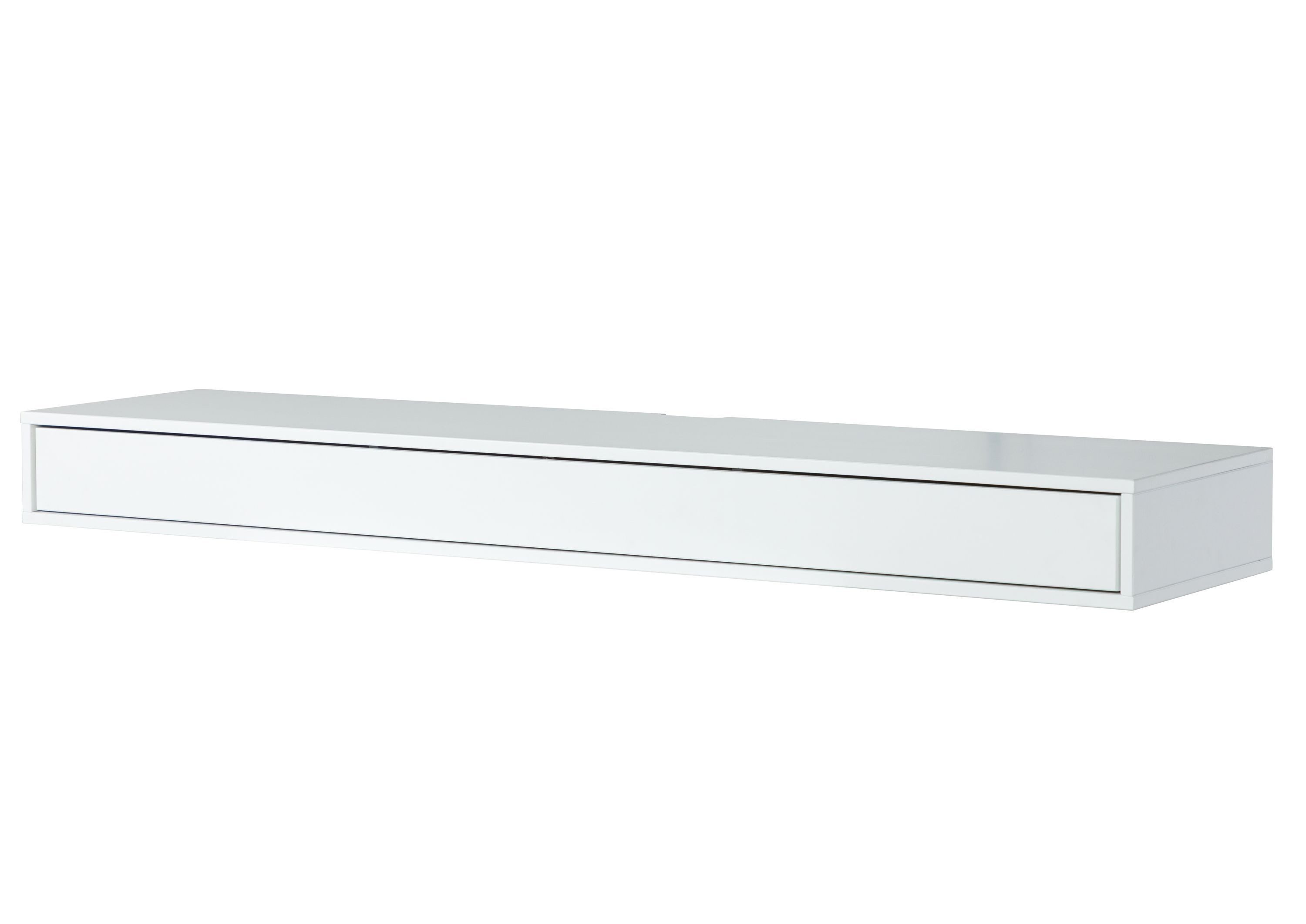 Massivmoebel24 Lowboard (Buche 180x43x17 weiß lackiert günstig online kaufen