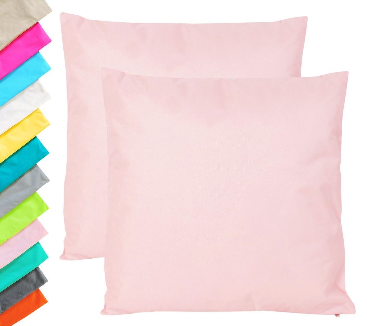 JACK Dekokissen 2x Outdoor Lounge Kissen 45x45cm Dekokissen Set mit Füllung Wasserfest, mit Lotus-Effekt, Robust, Strapazierfähig, für Innen & Außen geeignet. Reduzierter Preis € 30,90. Unverbindliche Preisempfehlung € 44,90