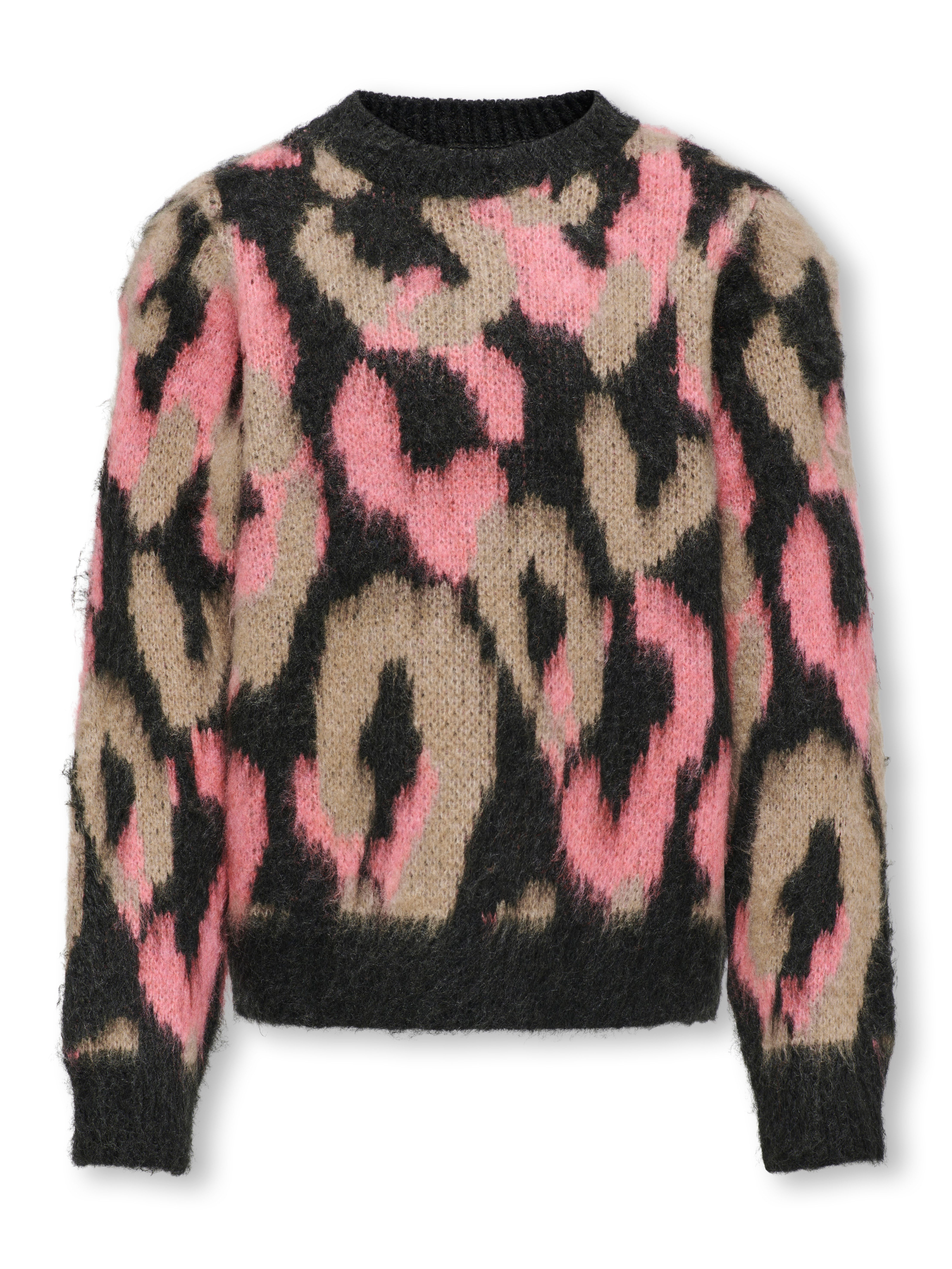 KIDS ONLY Rundhalspullover KOGWILD L/S JQ O-NECK KNT – Bild 5 von 5