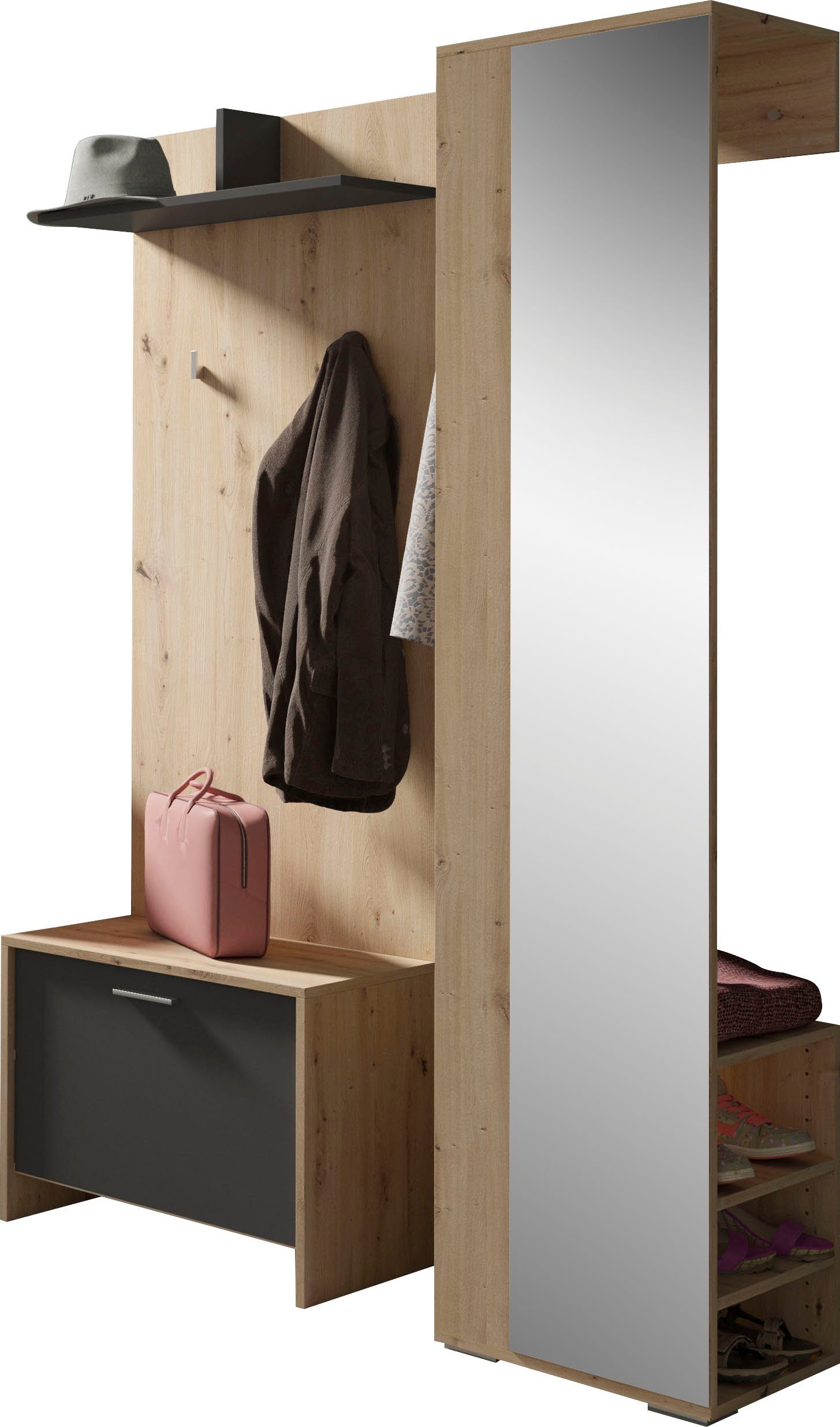 INOSIGN Garderoben-Set Ben, (3-St)