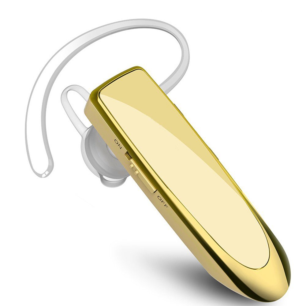 GelldG Bluetooth Headset 4.0 Bluetooth-Kopfhörer (Bluetooth) golden