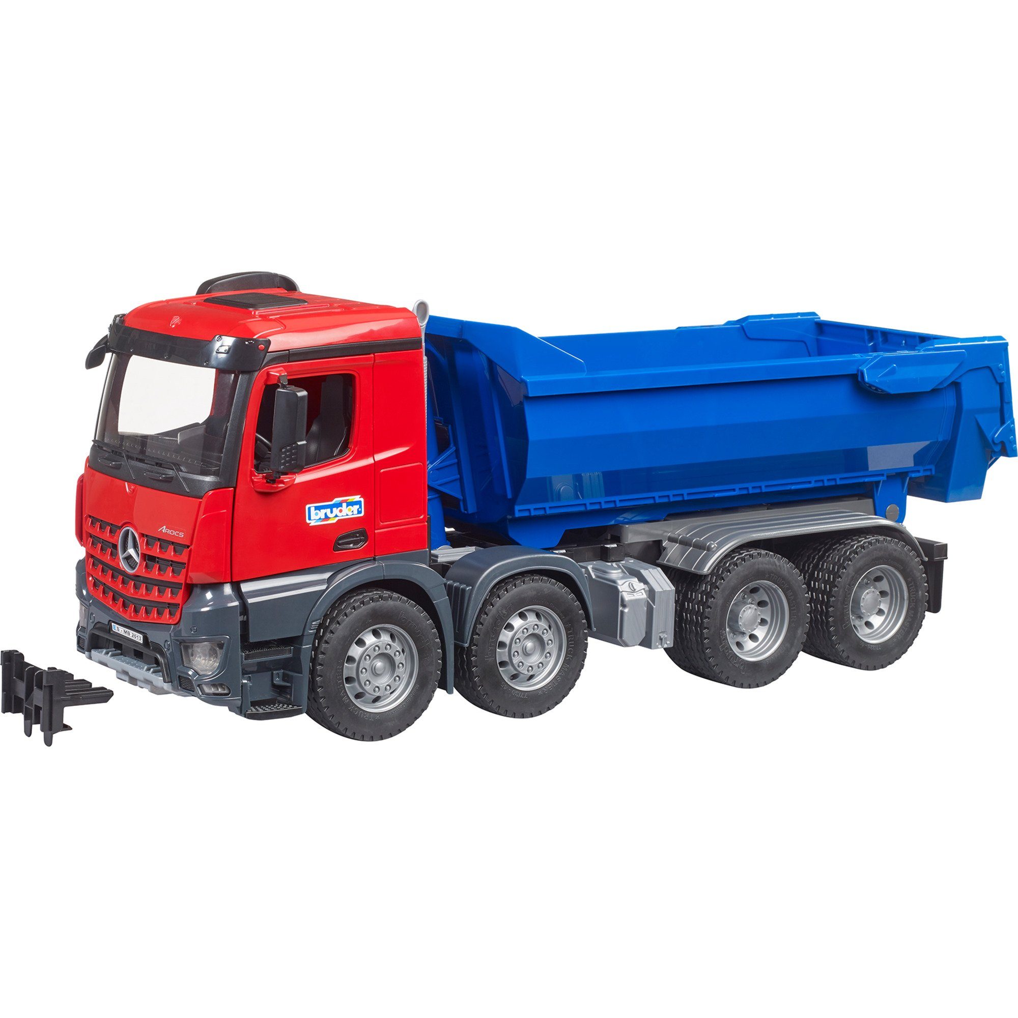 Bruder® Spielzeug-LKW bruder Mercedes Benz Arocs Halfpipe Kipp-LKW