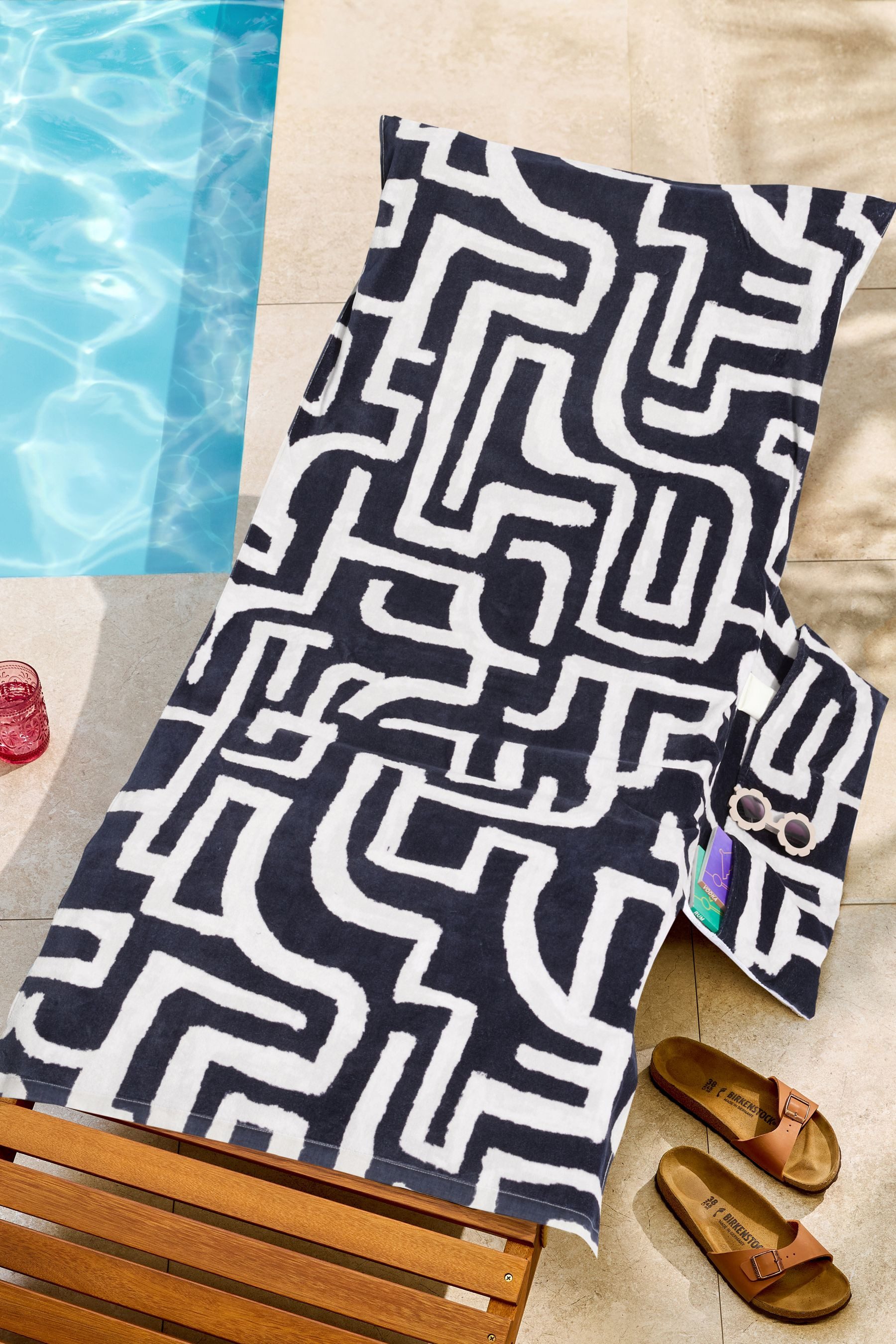Next Strandtuch Strandhandtuch Blumentasche aus 100 % günstig online kaufen