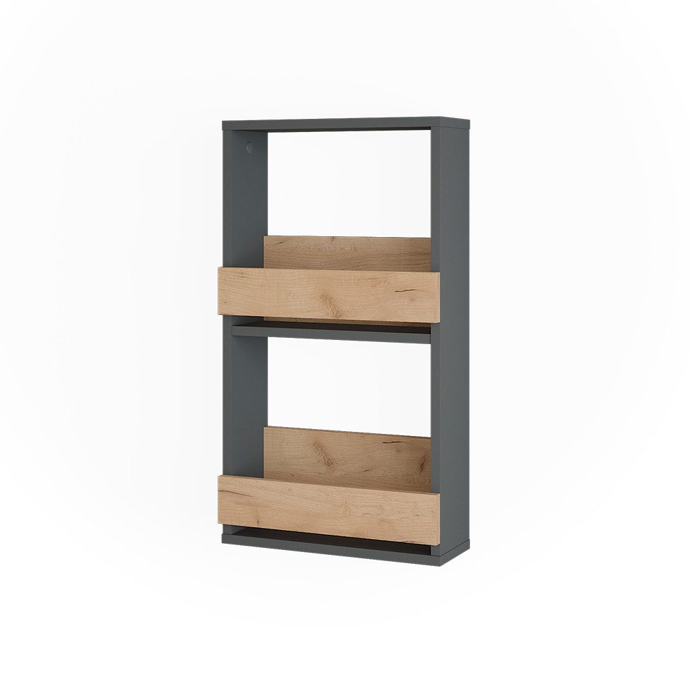 Vicco Weinregal Repose, Goldkraft Eiche/Anthrazit, 40 günstig online kaufen