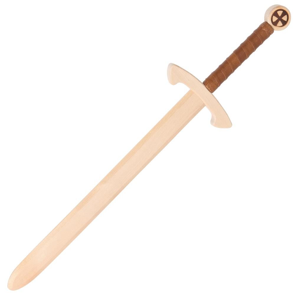 Bartl Spielzeug-Schwert Templerschwert 64 cm Holz, Schwert Kinder Ritterspielzeug Spielschwert