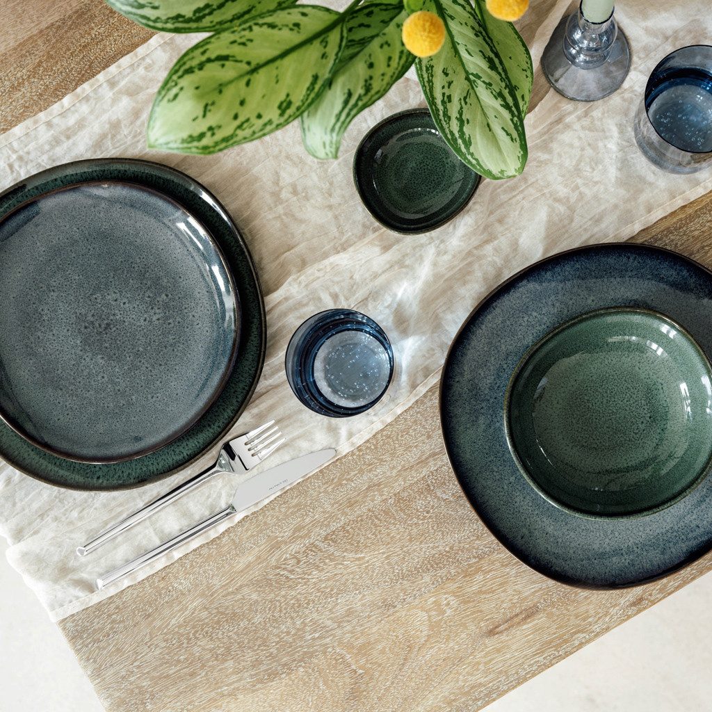 like. by Villeroy & Boch Frühstücksteller Lave Frühstücksteller, (1 St), Steingut, 1 Stck, mikrow.- & spülm.sicher